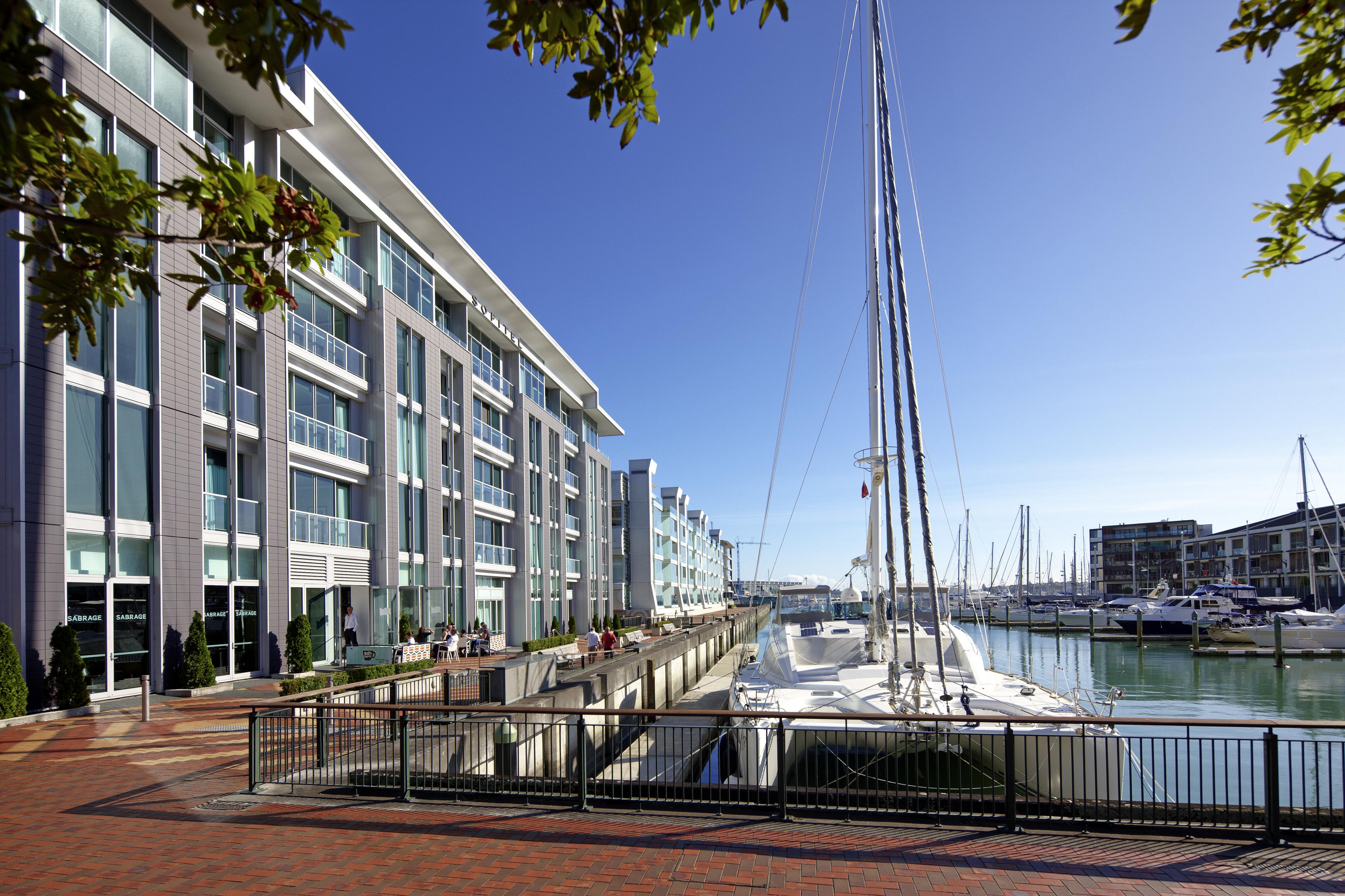 Hôtel Sofitel Auckland Viaduct Harbour Extérieur photo